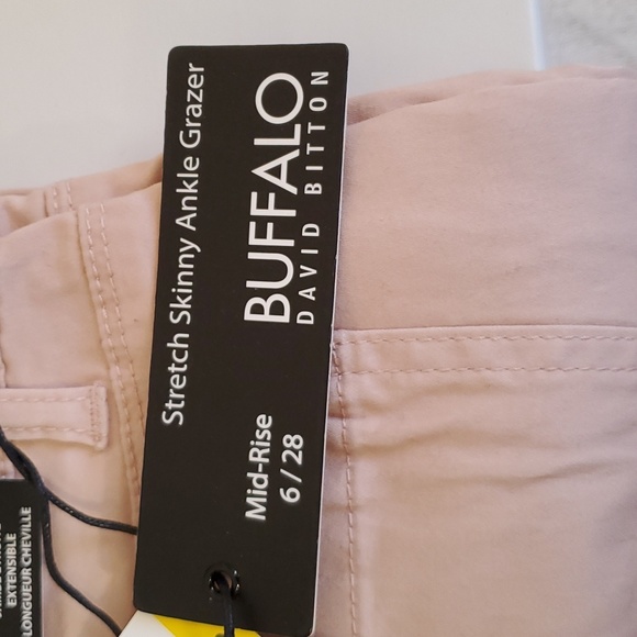 NWT Buffalo Ankle Grazer Mid Rise Stretch Skinny Pant🌝 - Picture 5 of 6